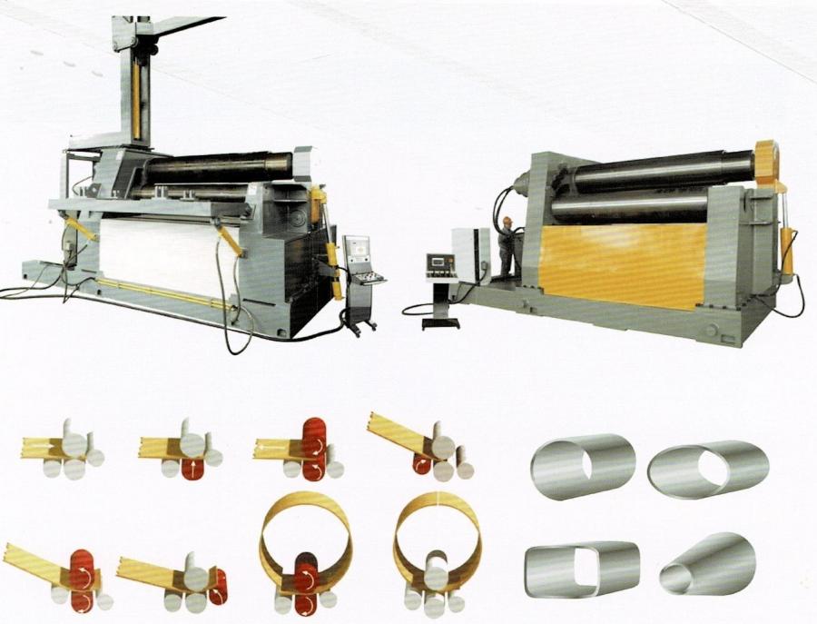 Four-Rollers Bending machine MODEL:W12K