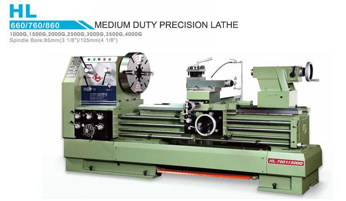 MEDIUM PRECISION LATHE MODEL:HL-660/760/860